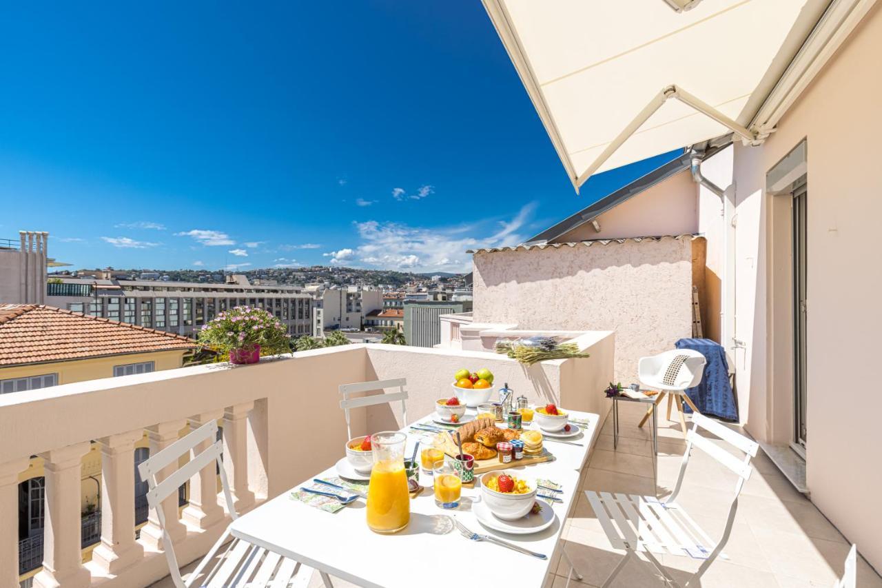 Spitalieri- Sunny Terrace With View -New Apartment Nice Exterior photo